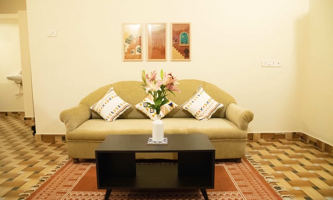 Pernem Apartment | Palms & Paradise 1BR Apartment in Goa by Homeyhuts