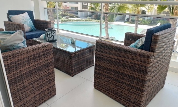 Dominicus Condo | Paradise Found - beautiful, clean, modern condo 12min walk to the beach