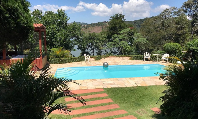 Vila Paula House | Paraiso 40 min from SP - Facing the Paiva Castro Dam