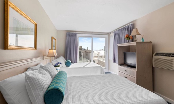 Falmouth Heights Condo | Partial Ocean View Studio with Large Private Deck (307)