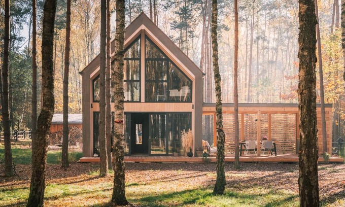 gmina Puszcza Marianska House | Patoki. Dom i las.