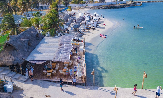 Tierra Bomba Island Bed & Breakfast | PB-C4 HABITACION TIPO CABAÑA CON JACUZZI