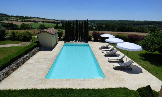 Gazaupouy Cottage | Peaceful Gascon Cottage With Swimming Pool And Tennis Court - Near Condom