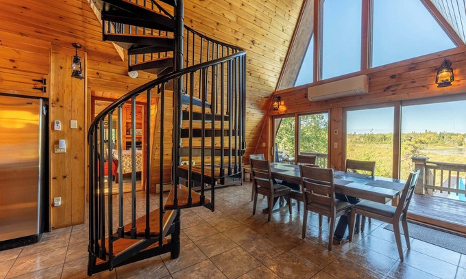 Ely Cabin | Peaceful Lake Front A-Frame In Ely