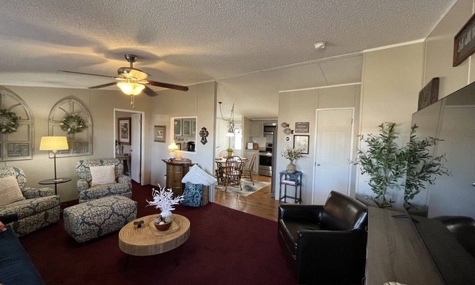 Blackshear House | Peaceful Retreat with Private Lake, Covered Dock and Beautiful Views
