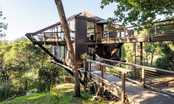 Aptos House | Peaceful Treehouse with Ocean View