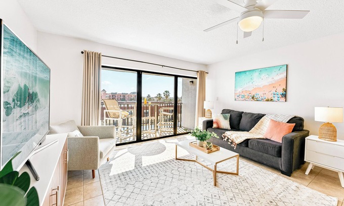 Avon By The Sea Condo | Penthouse Beside Pier with Oceanfront Pool in a Top Location