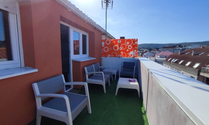 Ponteceso Apartment | Penthouse Sea Beach of Vieira