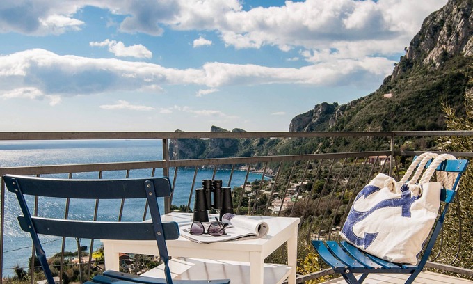 Sirenuse House | Peony apartment in Nerano with amazing sea view