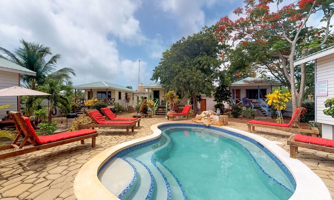 Hopkins Condo | Perfect for large groups - five cabanas w/private pool, WiFi-walk to the beach