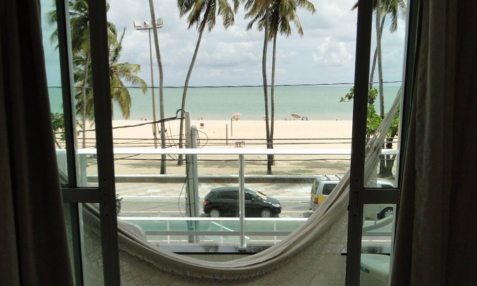 Cabo Branco Apartment | Perfect for the trip: Well-equipped apartment on the beach at Cabo Branco beach