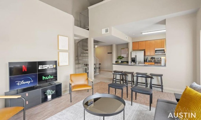 West Campus Apartment | Perfect Location Near UT and Large Patio With A View