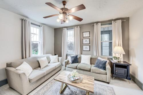 Rossville House | Pet and Family Friendly! Home with Fenced Yard and Deck