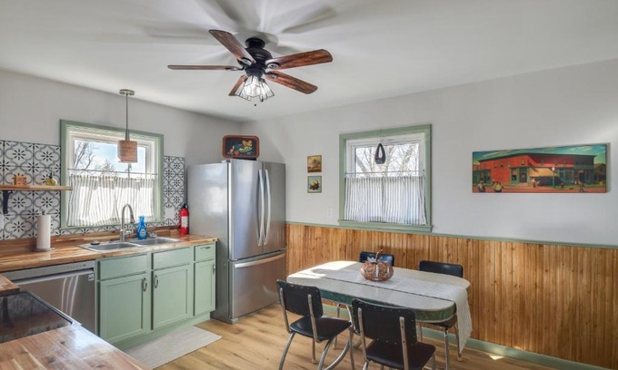 Hiawatha House | Pet-Friendly Hiawatha Retreat with Private Yard!