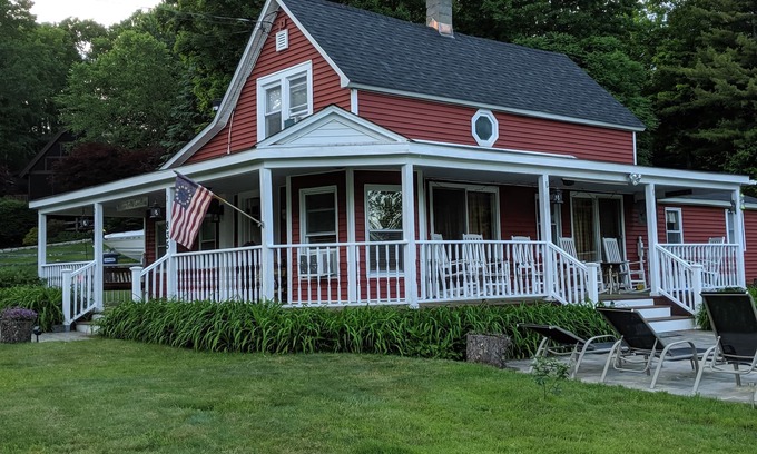 Bolton Landing Other | Pet Friendly house, Lake George w/3 br, 2 bath with 1.5 acres, fire pit, & A/C