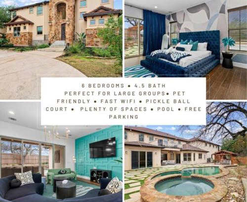 River Ridge House | Pet friendly Retreat in Austin with Pool-Backyard