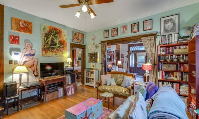 Lockeland Springs House | Petite Vintage Charmer - Trendy East Nashville