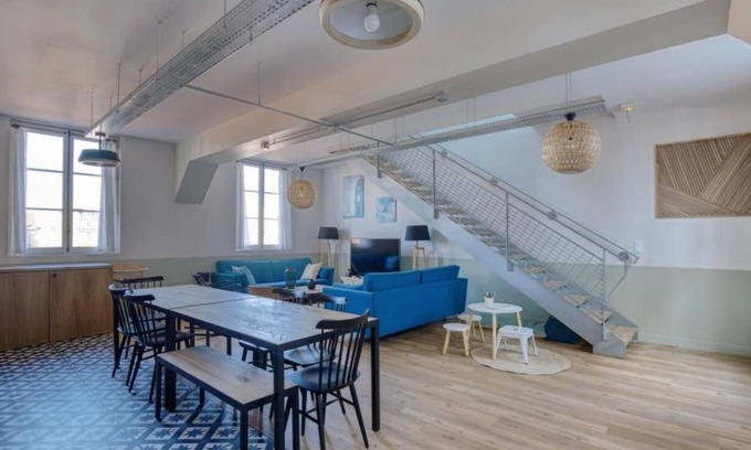 Quartier de la Roquette Apartment | PHILIPPE AUGUSTE LOFT 5 - Loft for 12 - 5 rooms - BASTILLE - PÈRE LACHAISE
