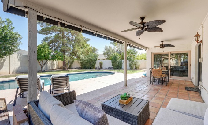 Roadrunner Estates Cottage | Phoenix Home w/Pool ~ 10 Mi to Camelback Mtn