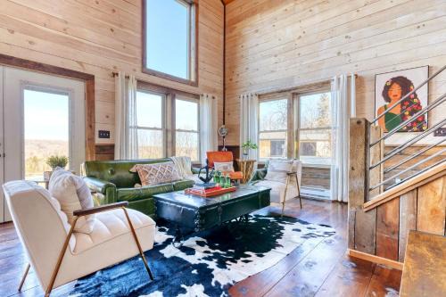 Sterling House | Picture Worthy Cabin with Hot Tub on 10 Private Acres