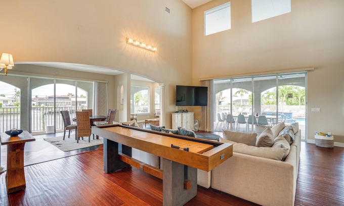 Caloosahatchee House | Pool & Boat Dock: Pet-Friendly Cape Coral Home