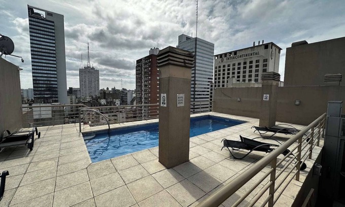 Buenos Aires Central Business District Apartment | Pool, Gym, Laundry and 24hs Security