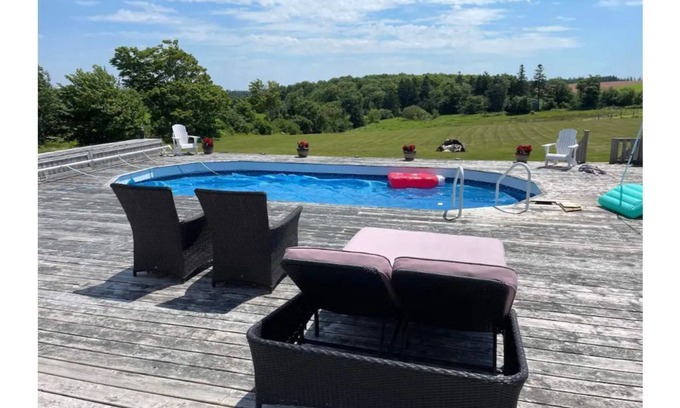 Queens County House | POOLSIDE ESCAPE in the heart of PEI . We are central to everything!