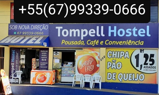 Ponta Pora Hotel | Portaria e circulação de hóspedes só até 23 horas - Reabre às 5 horas - Pousada Bem-te-vi Tompell