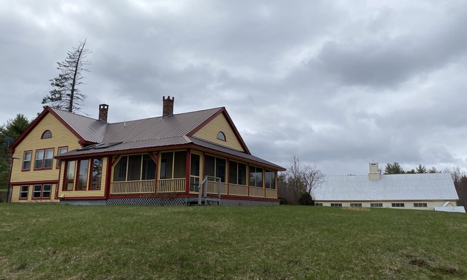 West Baldwin House | Post and Beam House with access to acres of land. Ample parking & new kitchen.