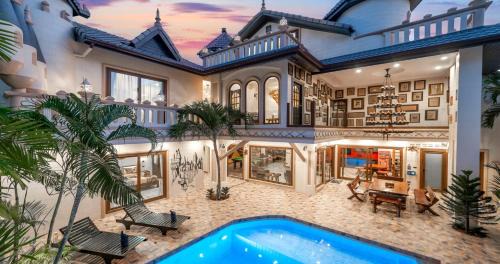 South Pattaya Villa | POTTERLAND Luxury Pool Villa Pattaya Walking Street 6 Bedrooms
