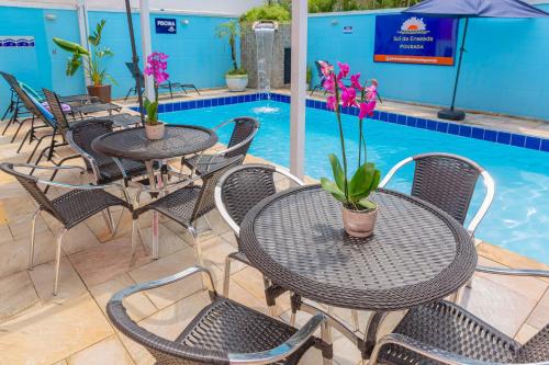 Jardim Virginia Hotel | Pousada Sol da Enseada Guarujá Inn - Piscina Aquecida