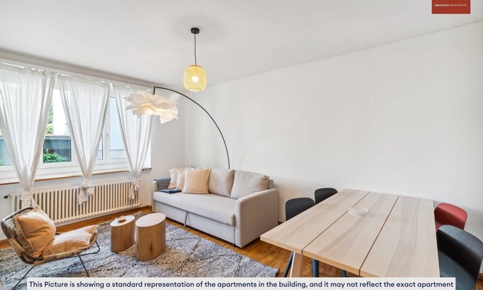Hochschulen Apartment | Practical Comfort in Zurich
