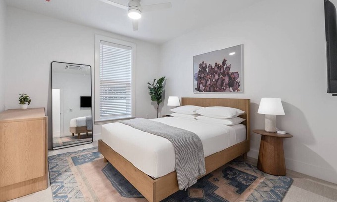 Main - Military Plaza Hotel | Prime Location Near Tower of the Americas | Modern Living w/Kitchen & Washer