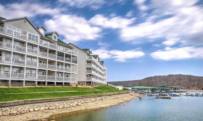Osage Beach Condo | Private Boat Slip: Lake-View Osage Beach Getaway!