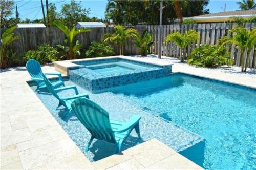 Deerfield Beach Villa | Private heated pool , resort style home , minutes from the beach