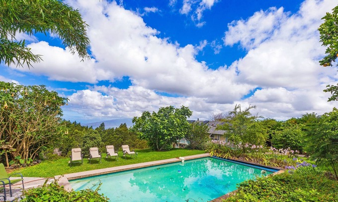 Kula Cottage | Private Home with Pool & Fruit Trees, on the Way to Haleakala National Park!