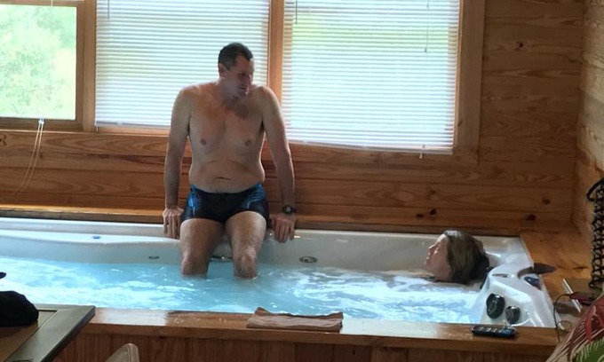 Mcalpin Cabin | PRIVATE Log Cabin with Indoor pool sauna and gym YOU RENT IT ALL NO ONE ELSE