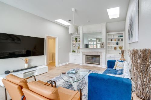 Richardson House | Private Patio and Game Room Home in Richardson!