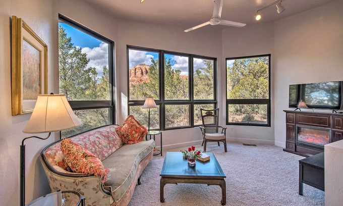 Sedona Apartment | Private Patio & Red Rock Views: Sedona Apt!