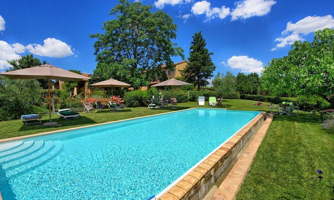 Barberino Tavarnelle Villa | Private Villa with A/C, WIFI, private pool, TV, patio, panoramic view, close to Greve In Chianti