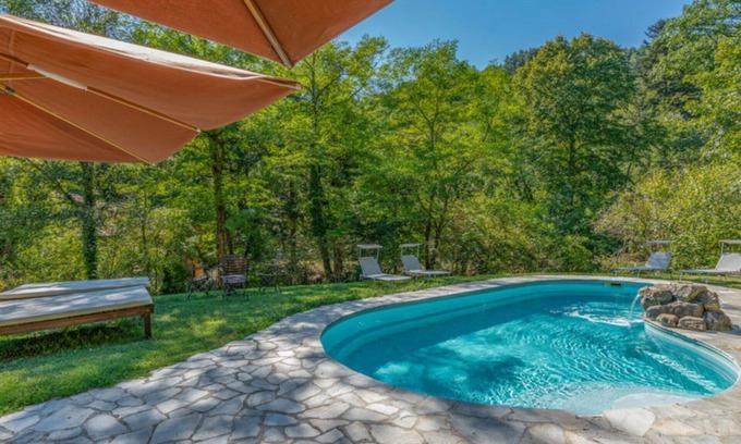 Borgo San Lorenzo Villa | Private Villa with WIFI, private pool, TV, patio, panoramic view, parking, close to Florence