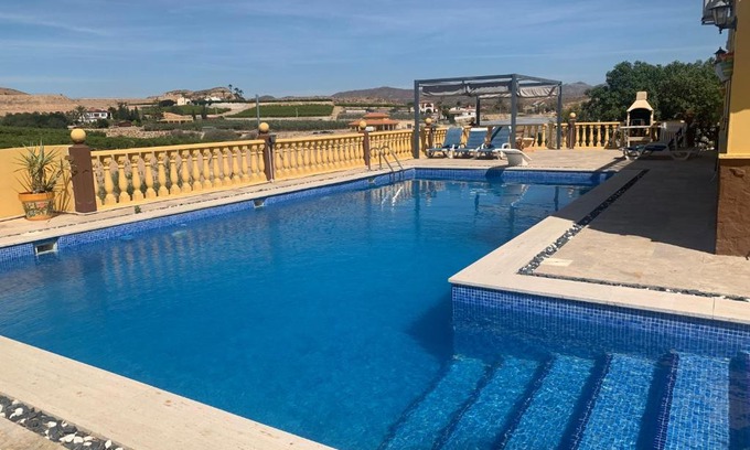 Antas Villa | Private villa large pool elevated quiet secluded location, near Mojacar