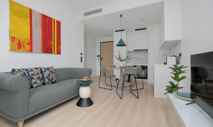 Centrum Apartment | Prosta 69C | Warsaw | Prestigious Apartment | Parking Space | Air Conditioning |