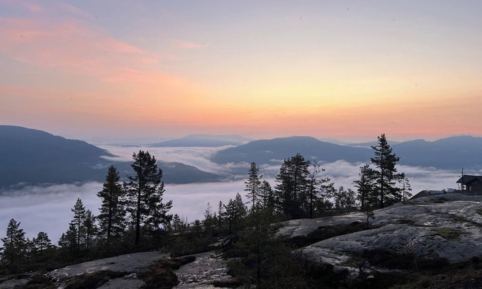 Kviteseid Cabin | Pure nature with phenomenal views, Skylark vacation home for up to 6 people + pets