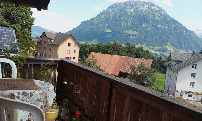 Ruetli Condo | Quaint 2-bedroom condo in Seelisberg with stunning views