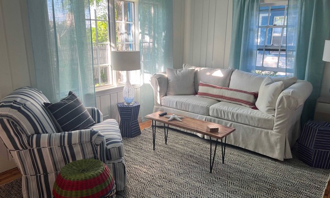 Rockport Cottage | Quaint & Cozy Rockport Gem ~ Walk to Sea ~ BBQ & Private Parking!