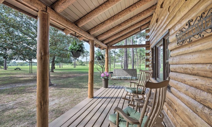 Candler Cabin | Quaint & Quiet Belleview Cabin on 35 Acres!