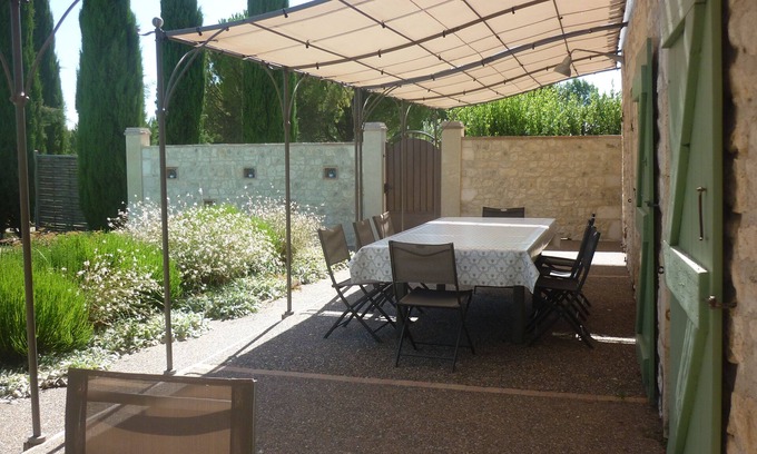 Bagat-en-Quercy House | Quercy house sleeps 8, heated pool in season