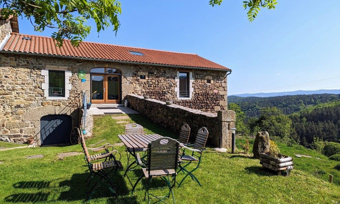 Saint-Prejet-d'Allier Cottage | Quiet cottage with disabled access, parking, pet-friendly
