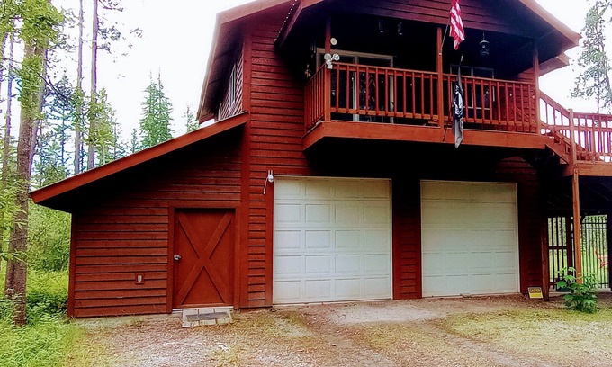 West Glacier House | Quiet Getaway for 2 located one mile away from Glacier National Park.